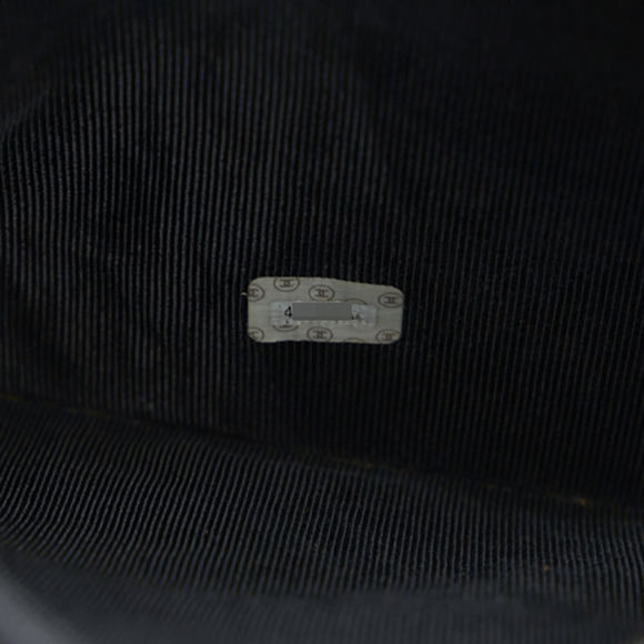 Chanel Triple CC Caviar Tote Bag Leather Tote Bag in Good condition - Picture 10 of 11